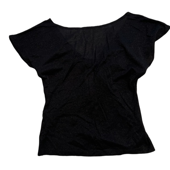 cut out bow open back shirt vintage H&M - Picture 3 of 3